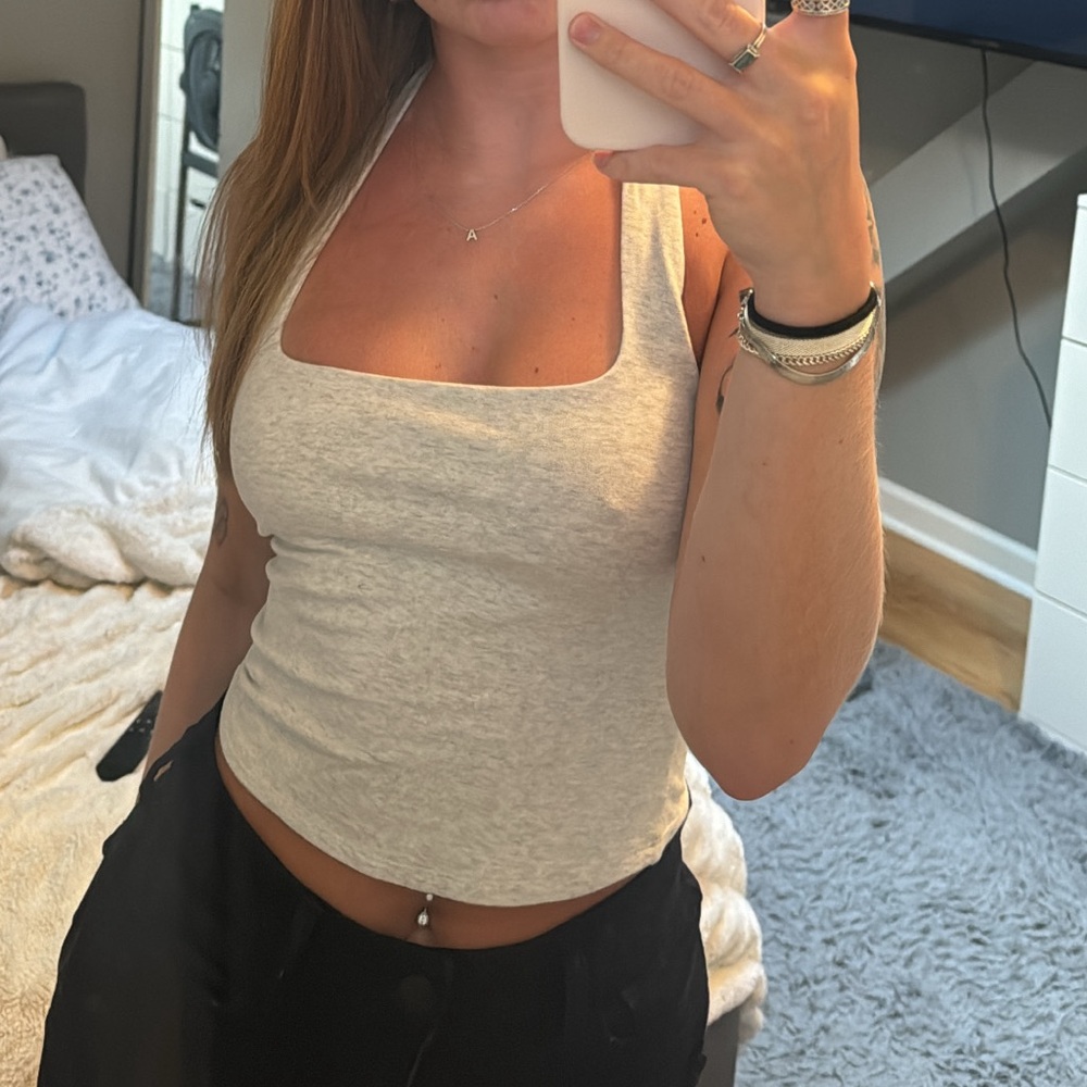 square neck halter